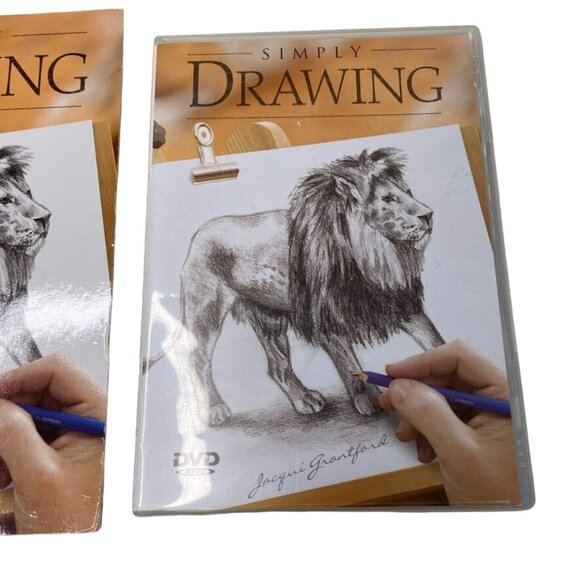Learn to Draw Simply Drawing DVD Plus Instruction Book 2010 u - Picture 3 of 9